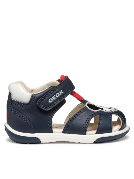 Sandały dziecięce Geox Zapito minnie navy/red czerwone