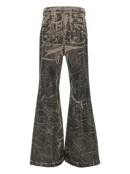 Blugi evazați Rick Owens Drkshdw gri