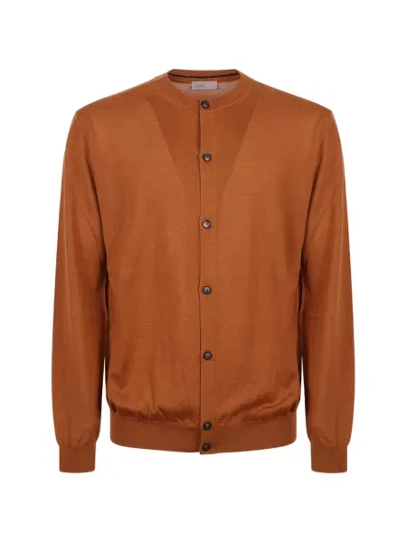 Cardigan Herno tricotate maro