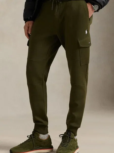 Спортивні штани Polo Ralph Lauren однотонні зелений