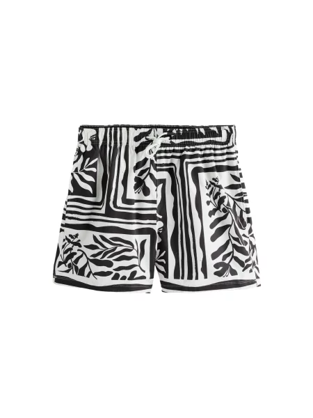 Next Șorturi de baie negru alb