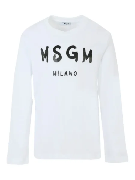 Koszulka dziecięca Msgm biała