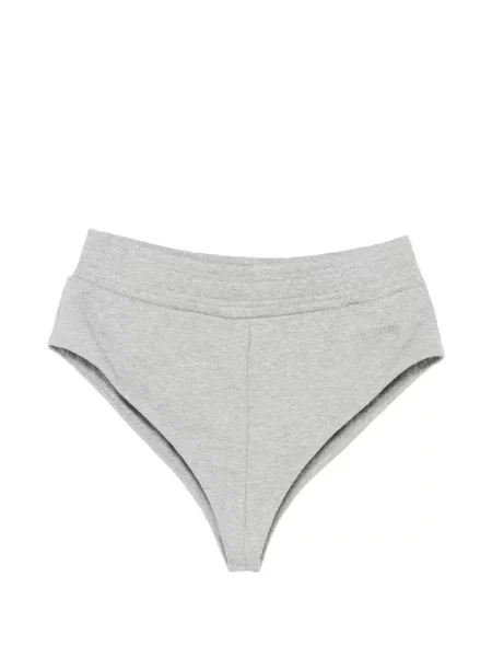 Pantaloni scurți Vetements cu autograf gri