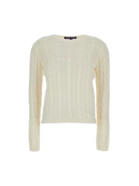 Sweter Ralph Lauren wełniany beżowy