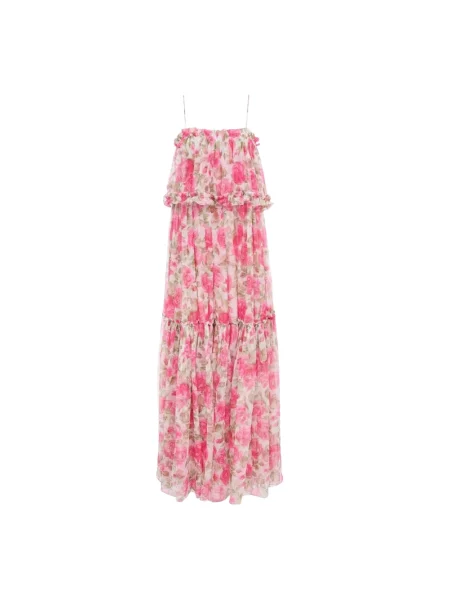 Sukienka maxi Chloe z falbankami