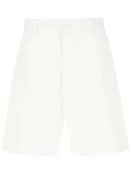 Pantaloni scurți Dsquared2 de lână alb