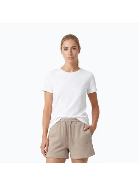 Tricou pentru femei Pitbull Discovery Logo off white alb