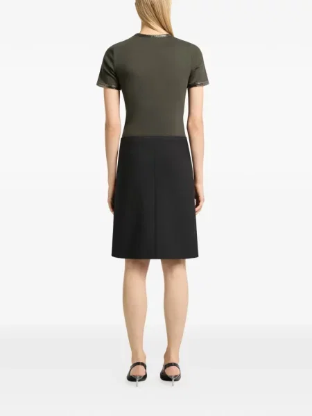 Tricou Courreges cu autograf verde