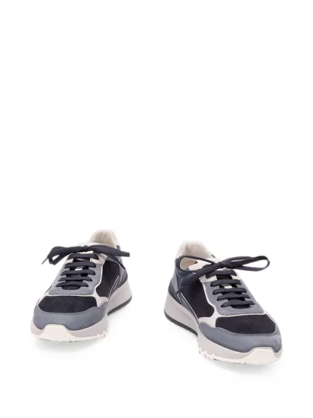 Sneakerși Brunello Cucinelli din piele albastru