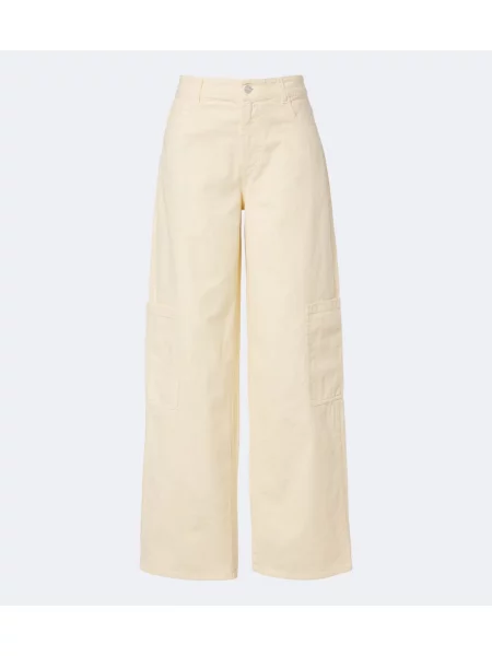 Pantaloni Moncler alb