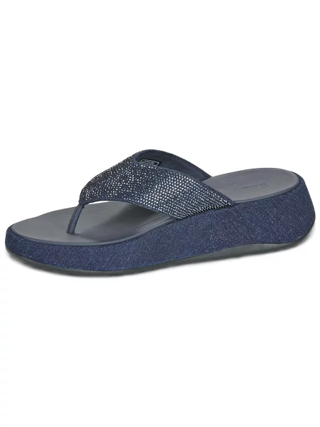 Šľapky Fitflop modrá