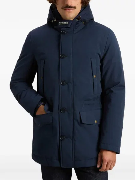 Μπουφάν παρκά Woolrich μπλε
