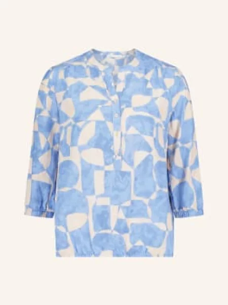 Betty&Co Bluzka Z Rękawem blau beżowa