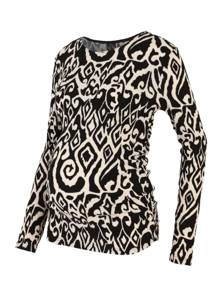 Vero Moda Maternity Tricou VMMFRIGA IDA crem negru