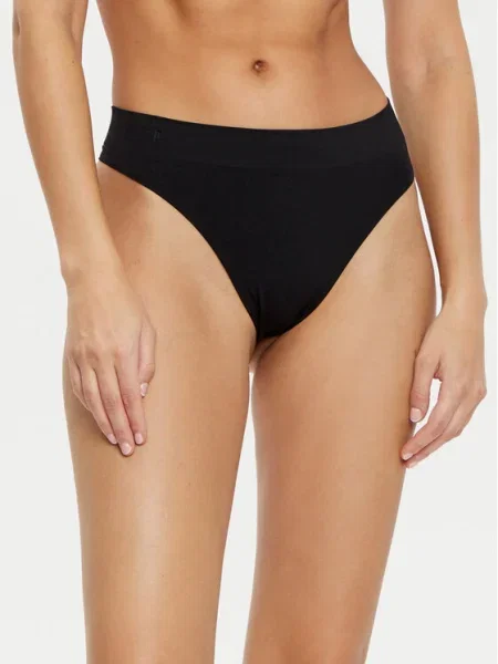 LAUREN RALPH LAUREN Chilot tanga negru