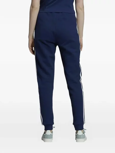 Pruhované krajkové pruhované tričko Adidas s vázáním šedé