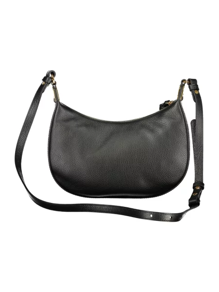 Torebka crossbody Coccinelle skórzana biznesowa czarna
