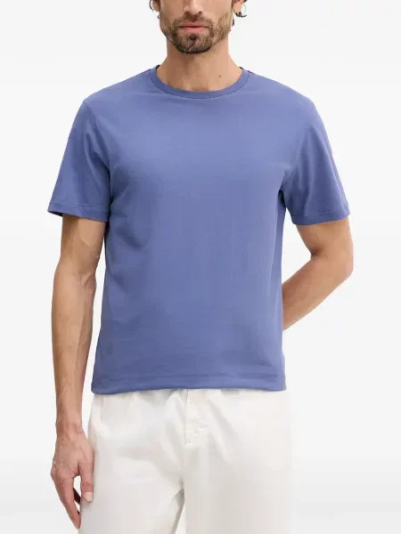 Tricou Hackett London cu decolteu rotund albastru