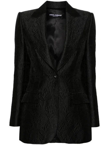 Sacou Dolce & Gabbana din jacard negru
