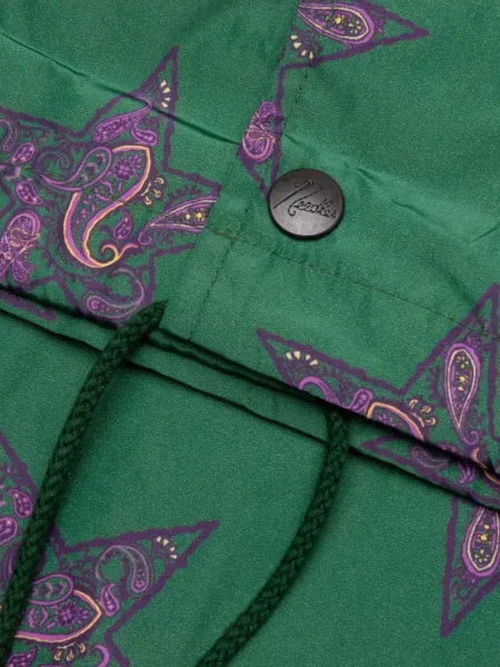 Яке Needles с принт зелено