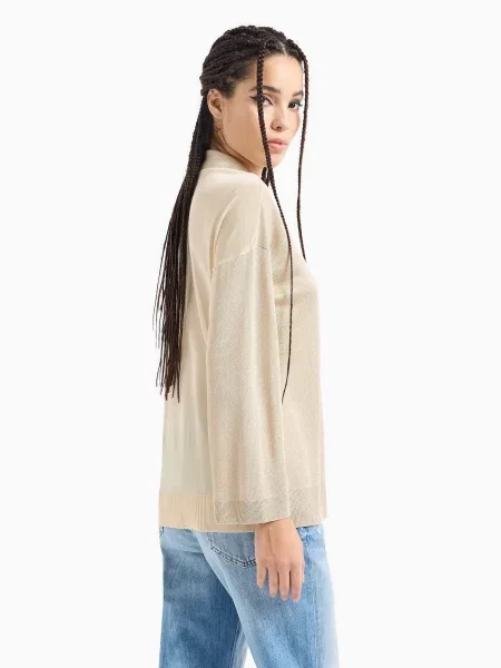 Кардиган Armani Exchange бежевий