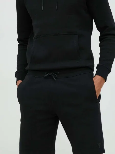 Guess pantaloni scurti ALDWIN negru