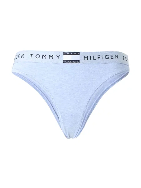 Tommy Hilfiger Underwear Tanga gaćice CLASSIC svijetloplava / tamno plava
