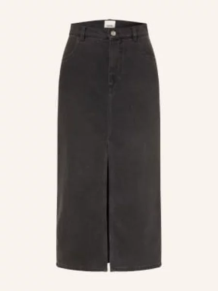 Marant Étoile Spódnica Jeansowa Faharia schwarz