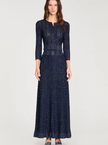 Спідниця Sandro синя