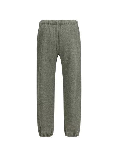 Pantaloni Loro Piana alergare verde