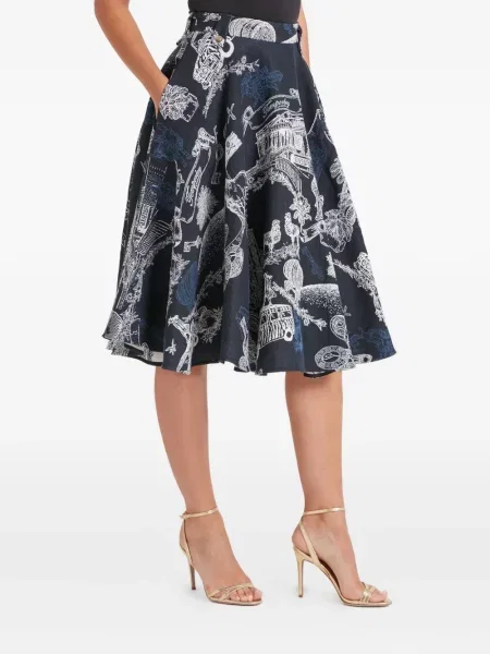 Fustă Temperley London albastru