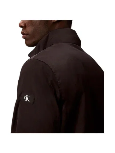 Calvin Klein Jeans Geacă de primăvară-toamnă negru