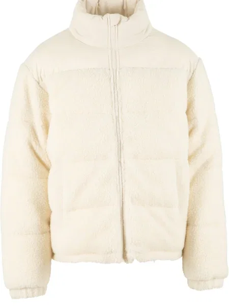 Urban Classics Jachetă fleece murdar alb