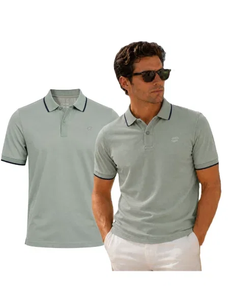 Tricou polo Lotto verde
