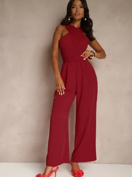 Salopetă Dolavelle bordo