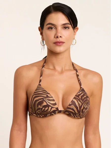 Selmark Bikini partea de sus maro