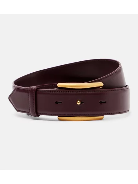 Kožni remen Alaia bordo