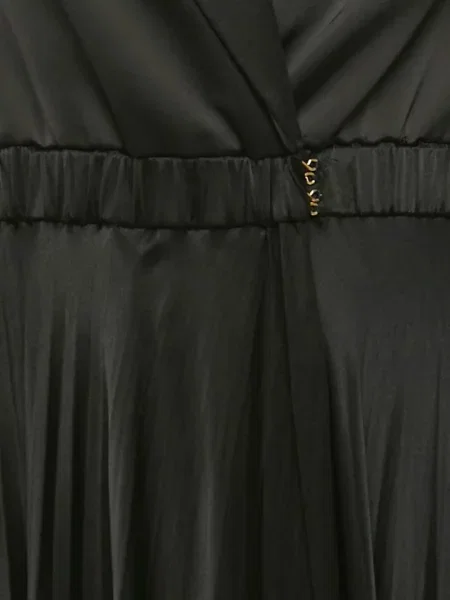 Maksi sukienka maxi Mae Cassidy dwurzędowa garniturowa czarna