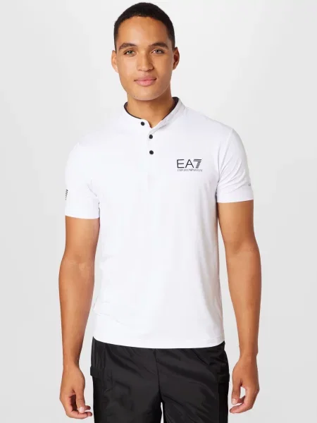 Emporio Armani Tricou funcțional negru alb