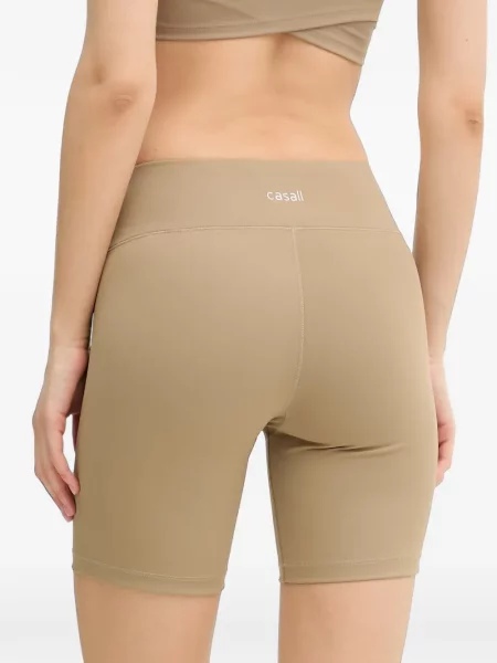 Pantaloni scurți Casall cu imagine verde