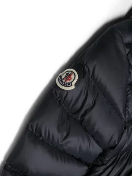 Kurtka dziecięca Moncler Enfant niebieska