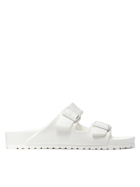 Papuci Birkenstock alb