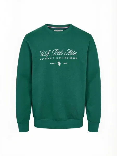 U.S. POLO ASSN. Pulover UMDiego verde
