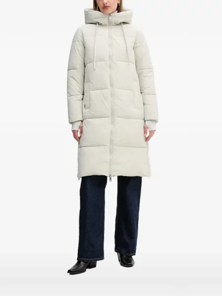 Palton Mos Mosh cu glugă gri