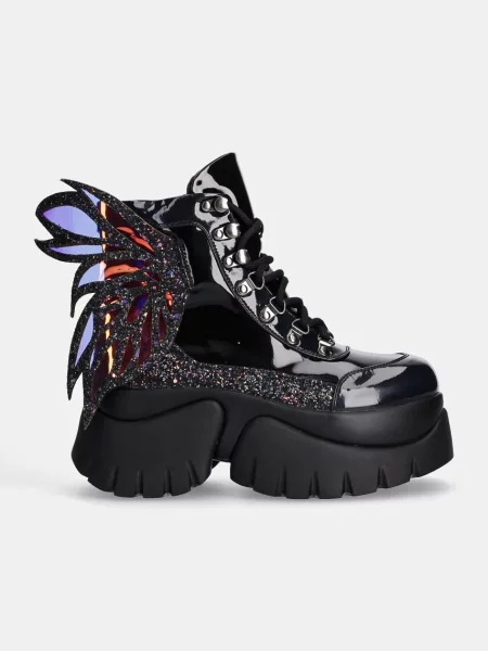 Ботинки Koi Footwear на платформе черные