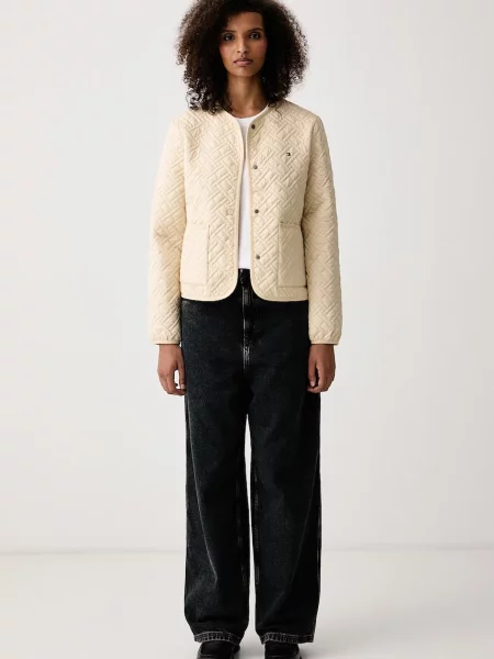 Tommy Hilfiger jachetă pentru femei bej