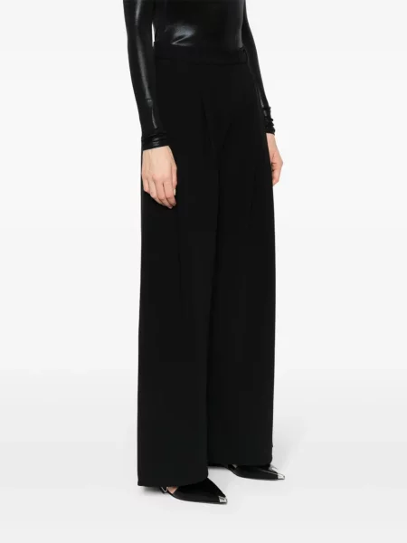 Pantaloni Loulou plisate negru