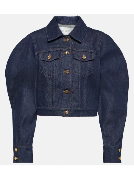 Geacă de blugi Nina Ricci albastru