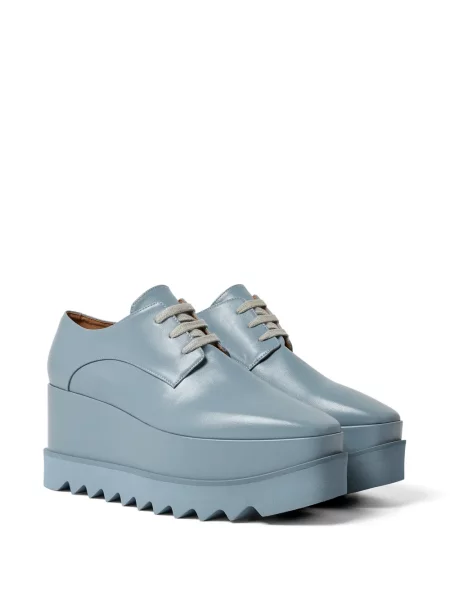 Pantofi derby Stella Mccartney cu platformă albastru