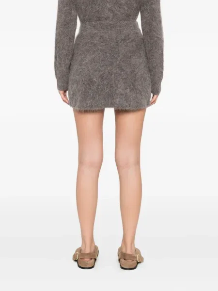 Fusta mini Soft Goat gri